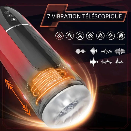 Automatic Male Masturbator Sex Toys for Men Adult Toy Male Thrusting Rotating Masturbation Tools Sex Machine Electric Penis Pump