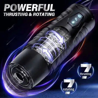 Automatic Male Masturbator Sex Toys for Men Hands Free Pocket Pussy Sex Machine with Visual Window Electric Penis Pump